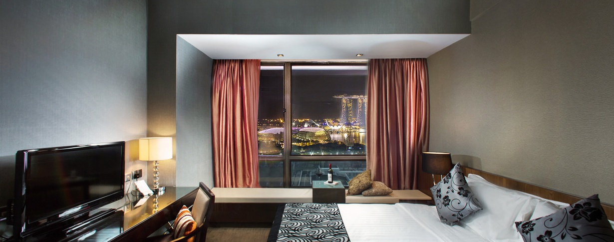 Club Room Peninsula Excelsior Hotel en Singapore 