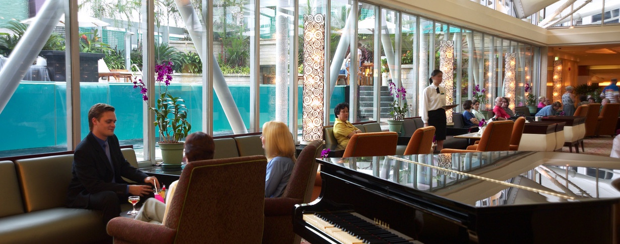 Lobby Lounge Peninsula Excelsior Hotel en Singapore 