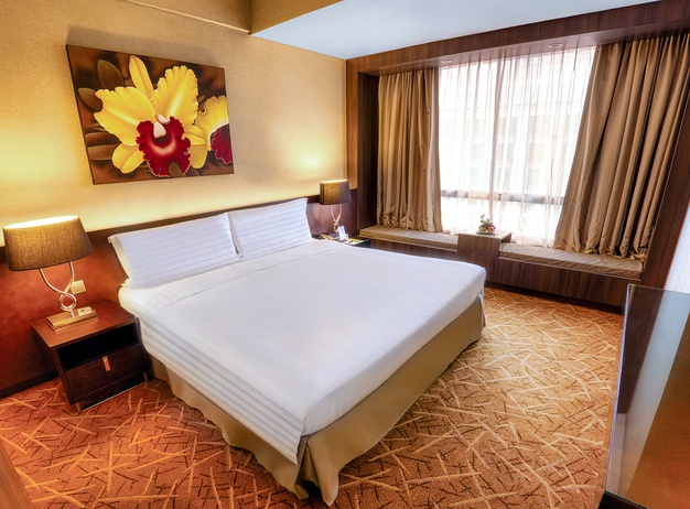 Deluxe room Peninsula Excelsior Hotel en Singapore 