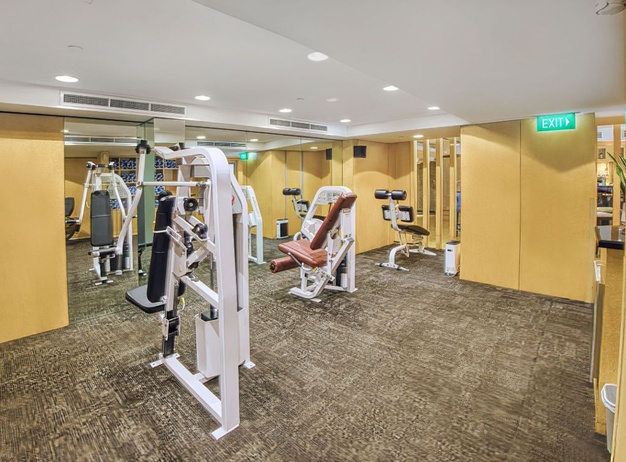 Gym Peninsula Excelsior Hotel en Singapore 