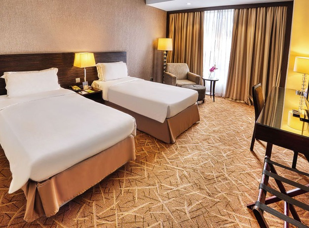 Superior room Peninsula Excelsior Hotel en Singapore 