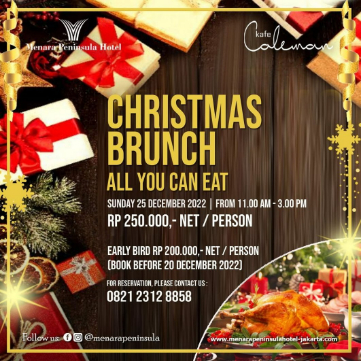 Christmas Brunch All You Can Eat